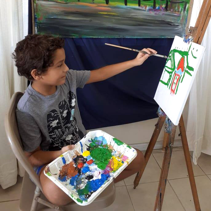 Painting, Dairy Dairy Milky Magic Day Camp Activities