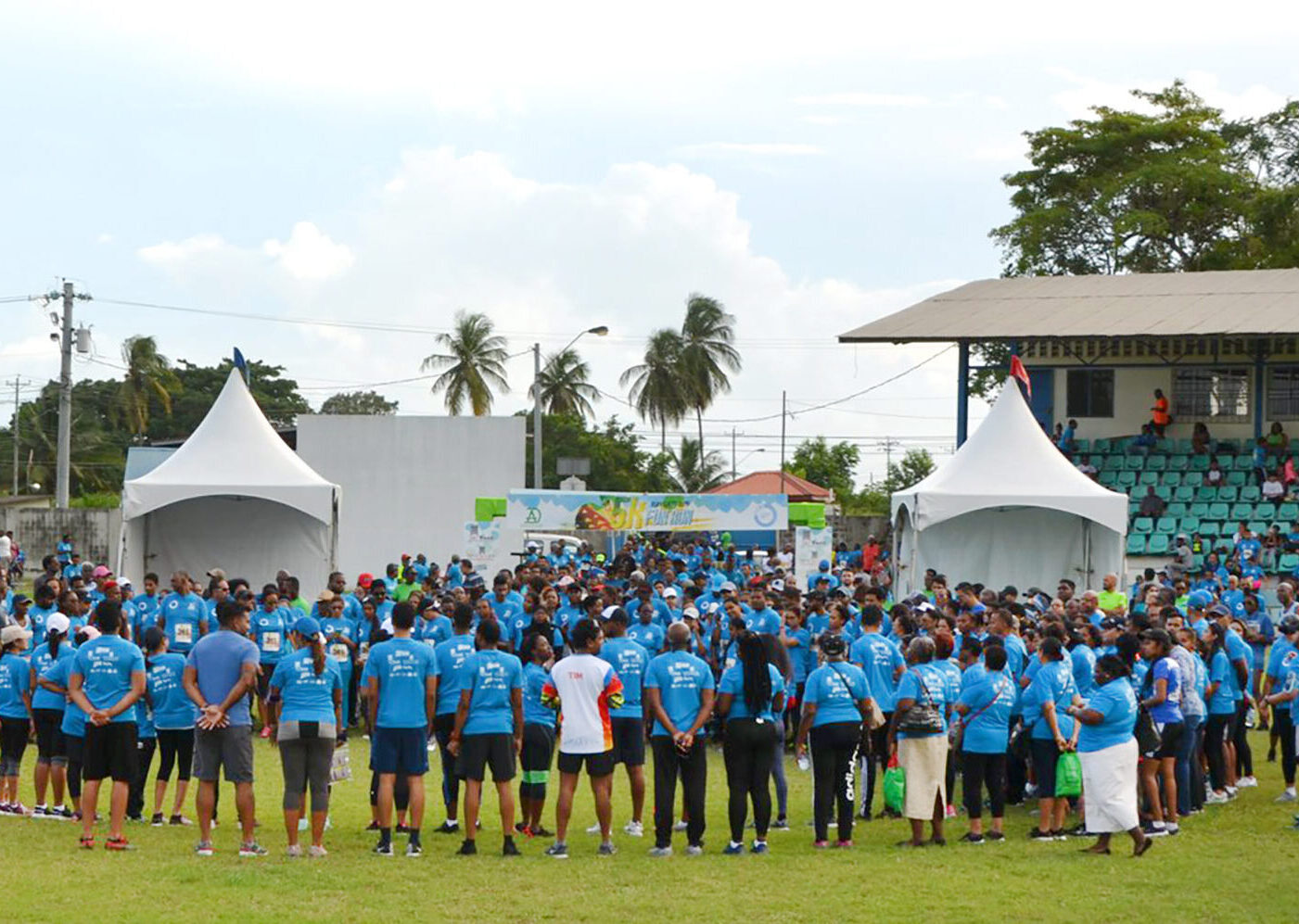 Field with Viewing Deck, Tatil Diabetes Day, 2019